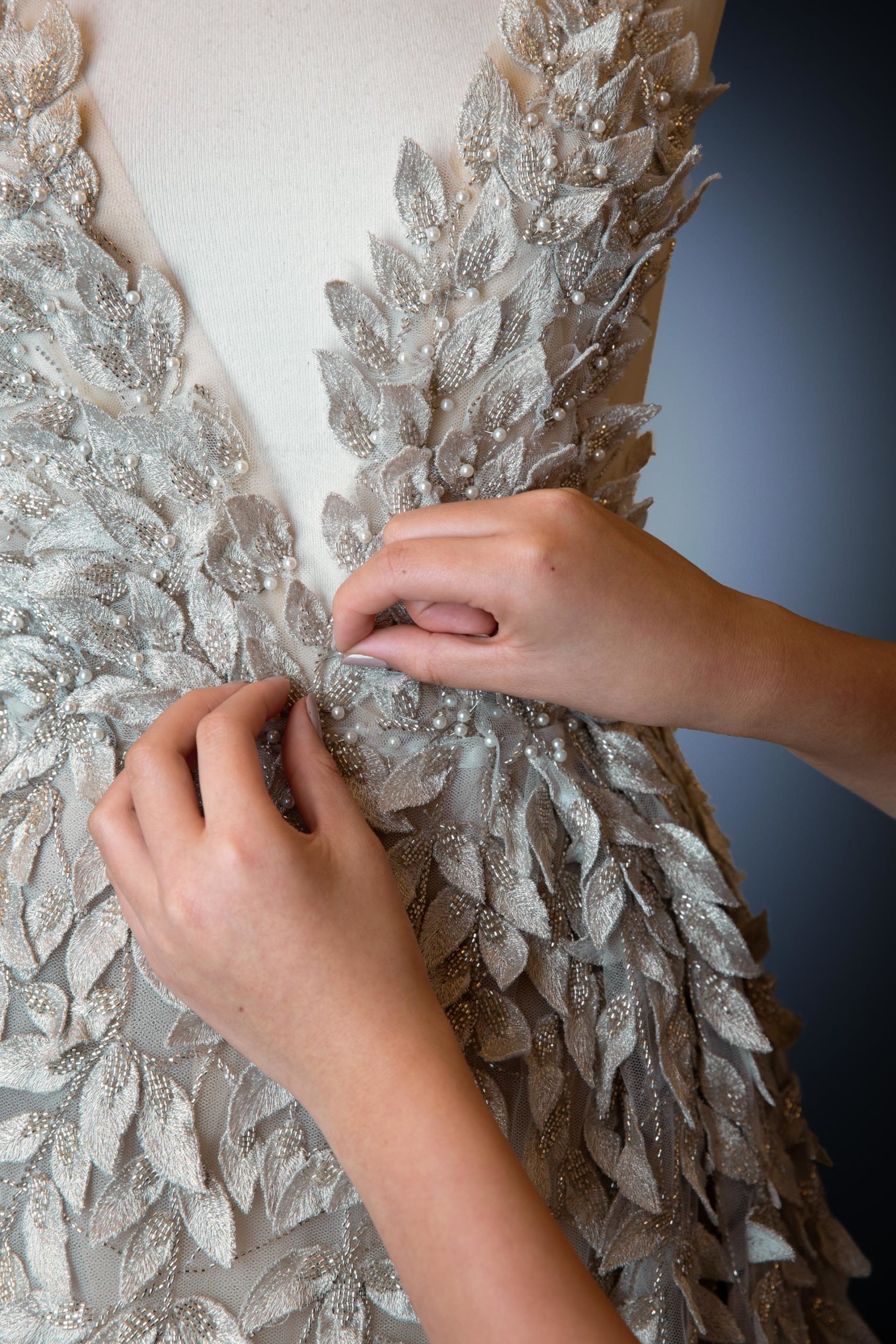 High end designer bridal fabrics Australia
