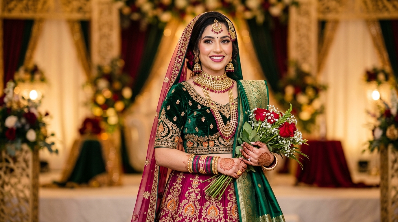 How to Use Contrast Colors in Bridal Outfit Styling