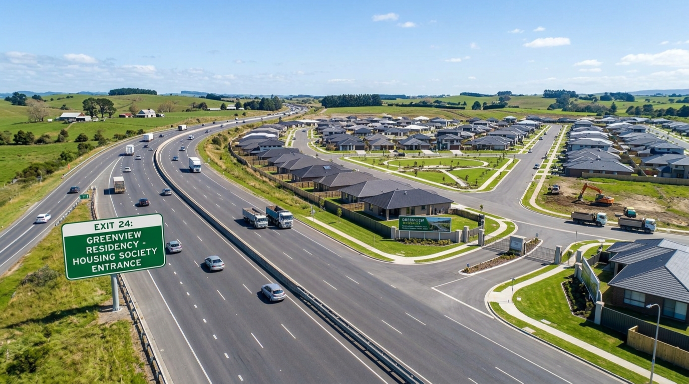 Why Investors Prefer Housing Societies Near Major Highways